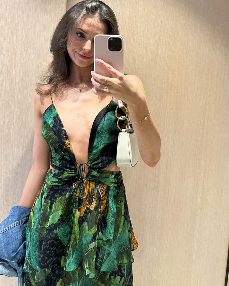 Paulina Dress In Safari  - Image 4