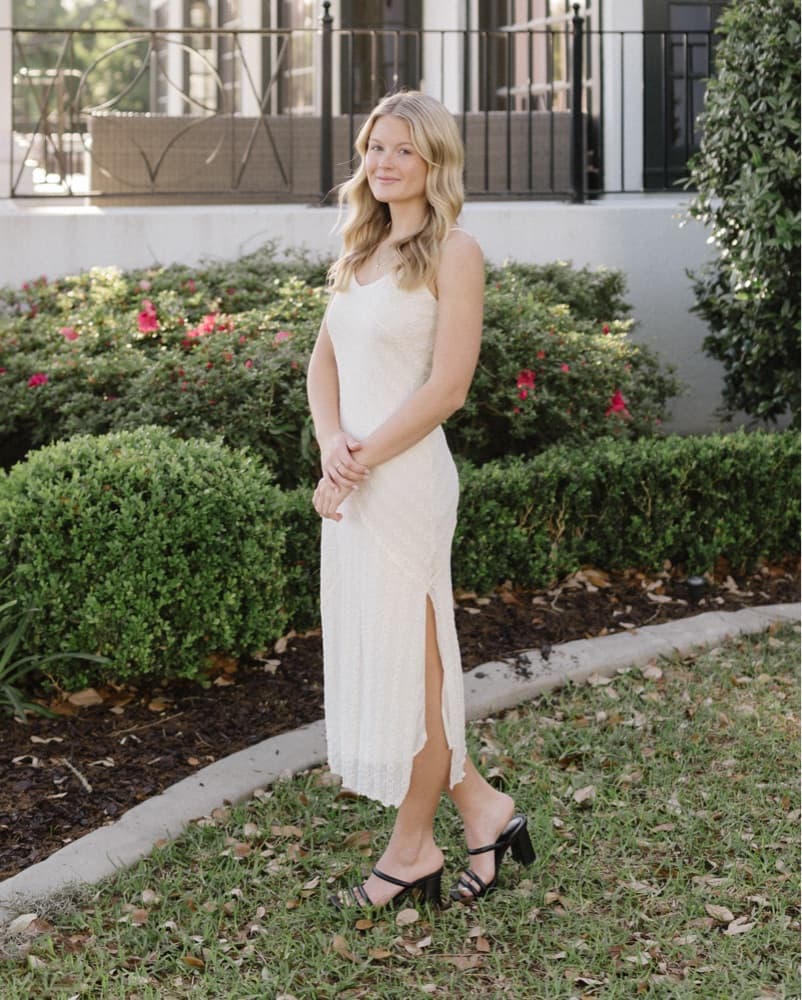 Elegant Lace Midi Dress - Image 1