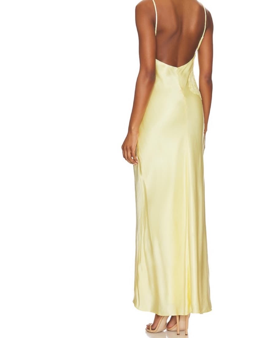 Bardot Lace Detail Midi dress - Image 2