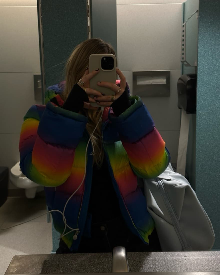 Perfect Moment Flare Rainbow Ski Jacket  - Image 5