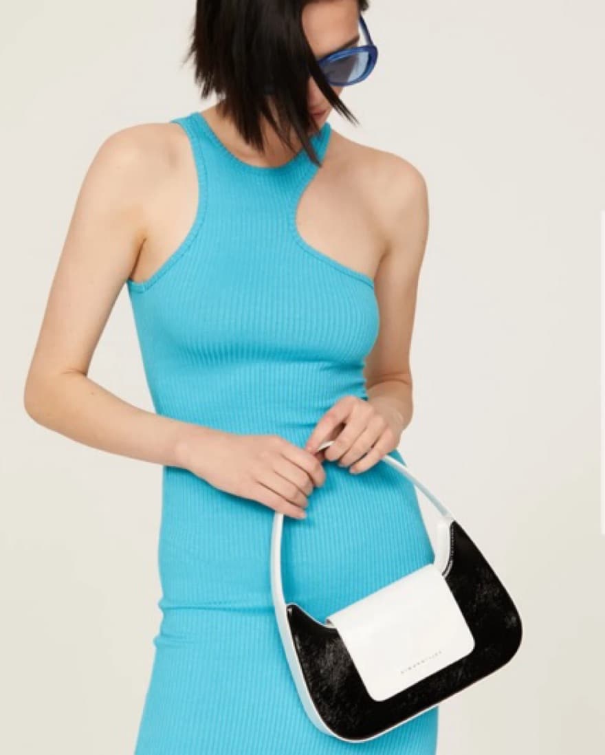 Simon Miller Retro Bag Black & White - Image 3