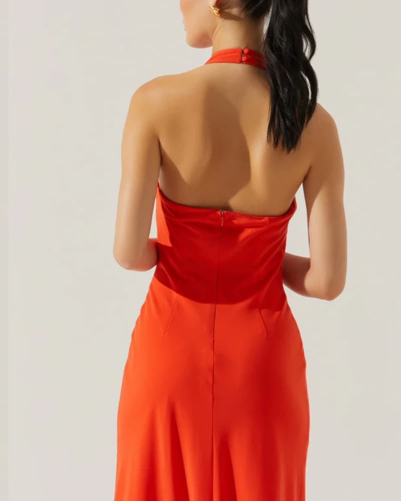 ASTR The Label Orange Dress - Image 2