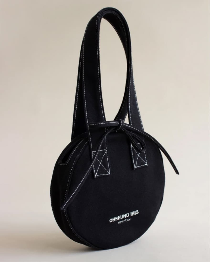 Orseund Iris Mini Canvas Circle Tote - Image 3