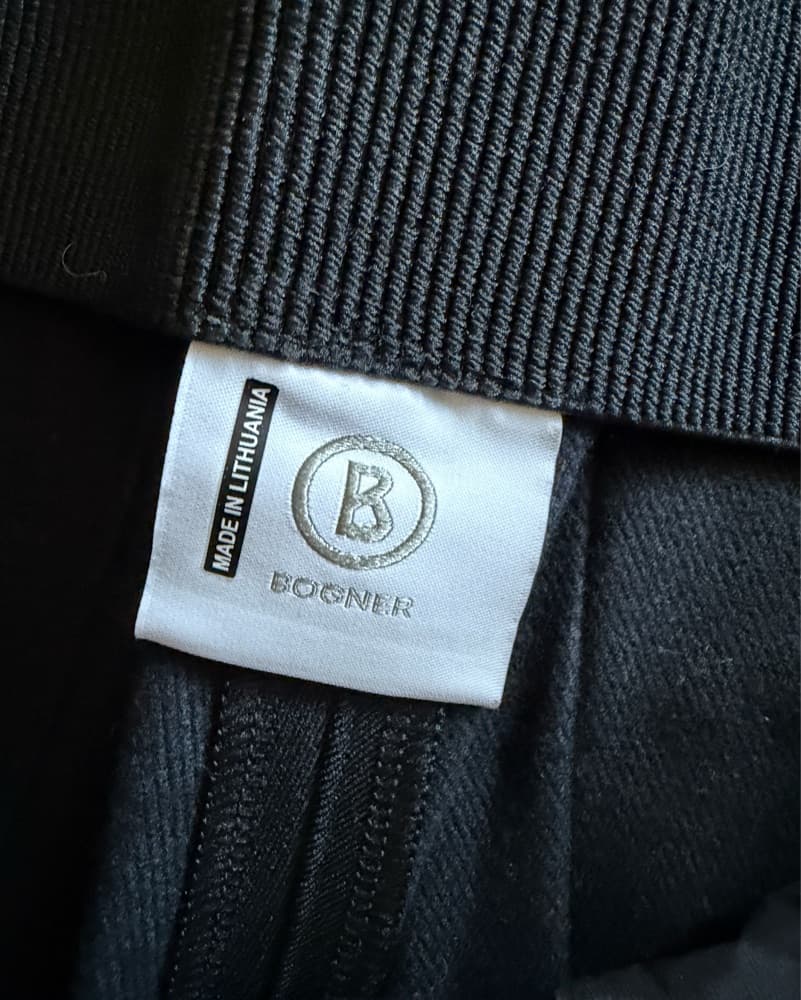 Bogner Elaine Black Ski Stirrup Pants - Image 4