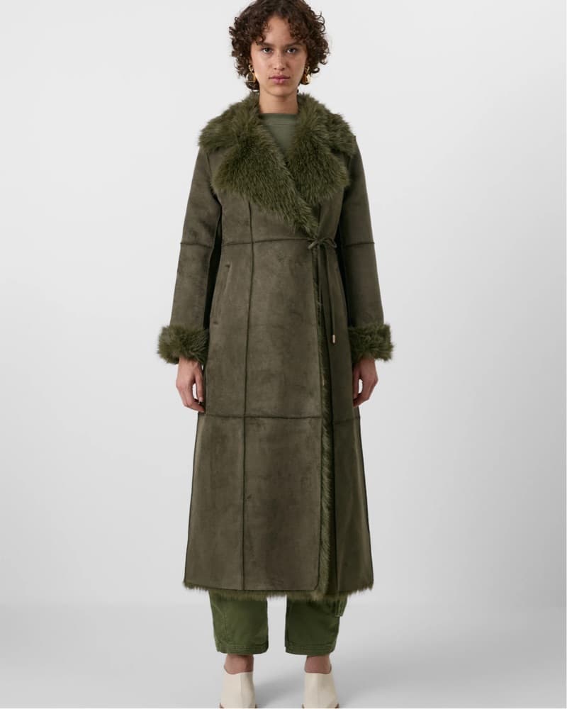Cult Gaia x Gap Olive Green Coat - Image 5