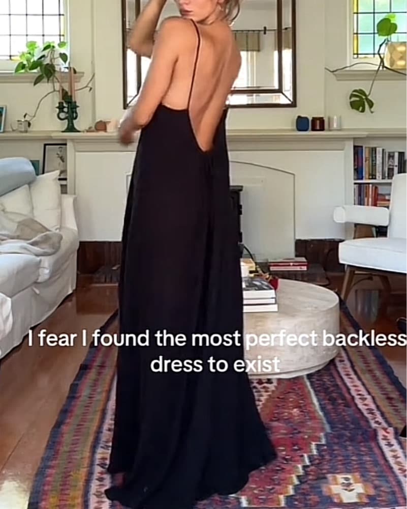 Backless Dress  - Image 1