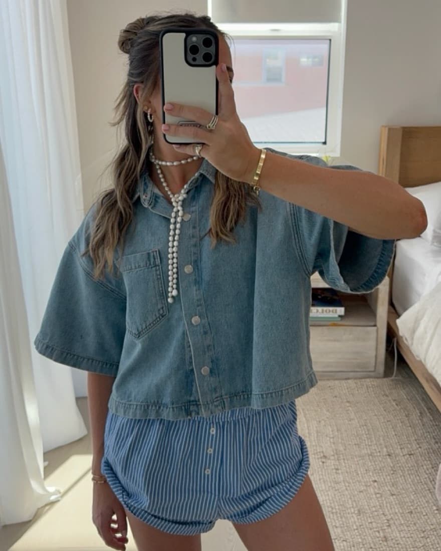 Agolde Box Jean Shirt  - Image 2