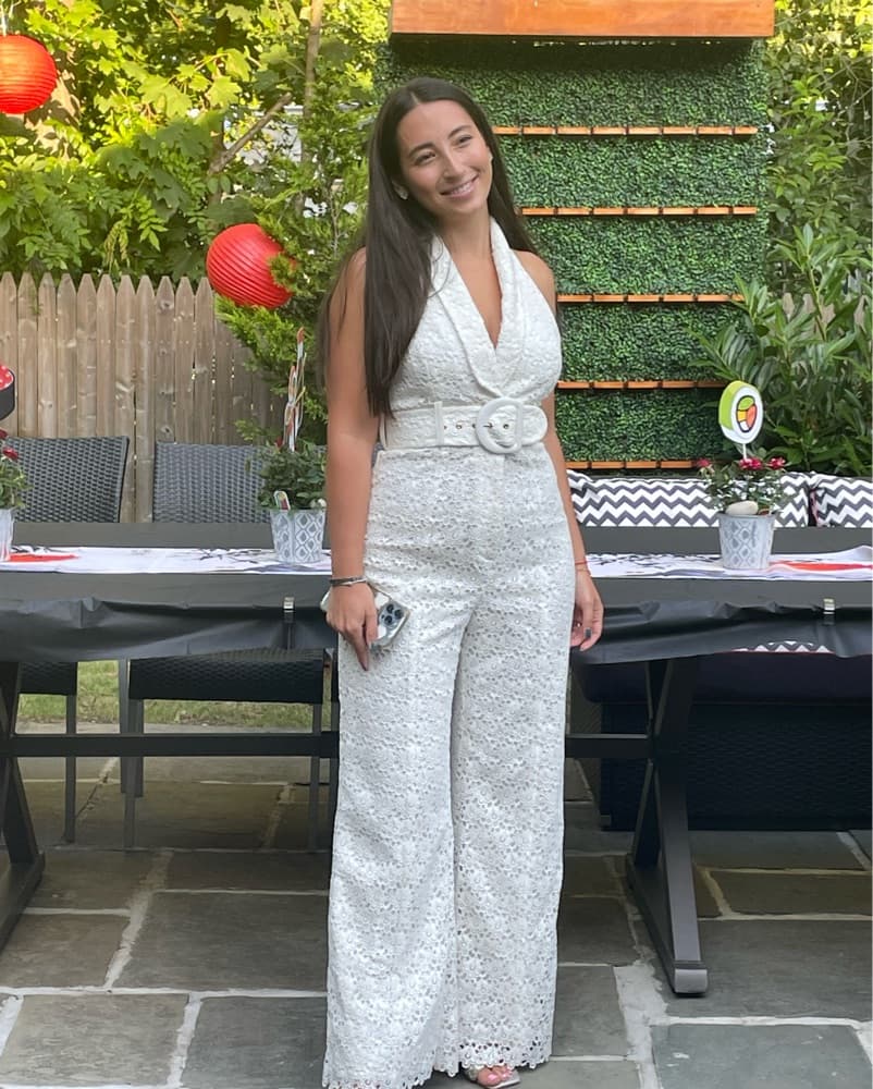 Zimmermann White Jumpsuit - Image 1