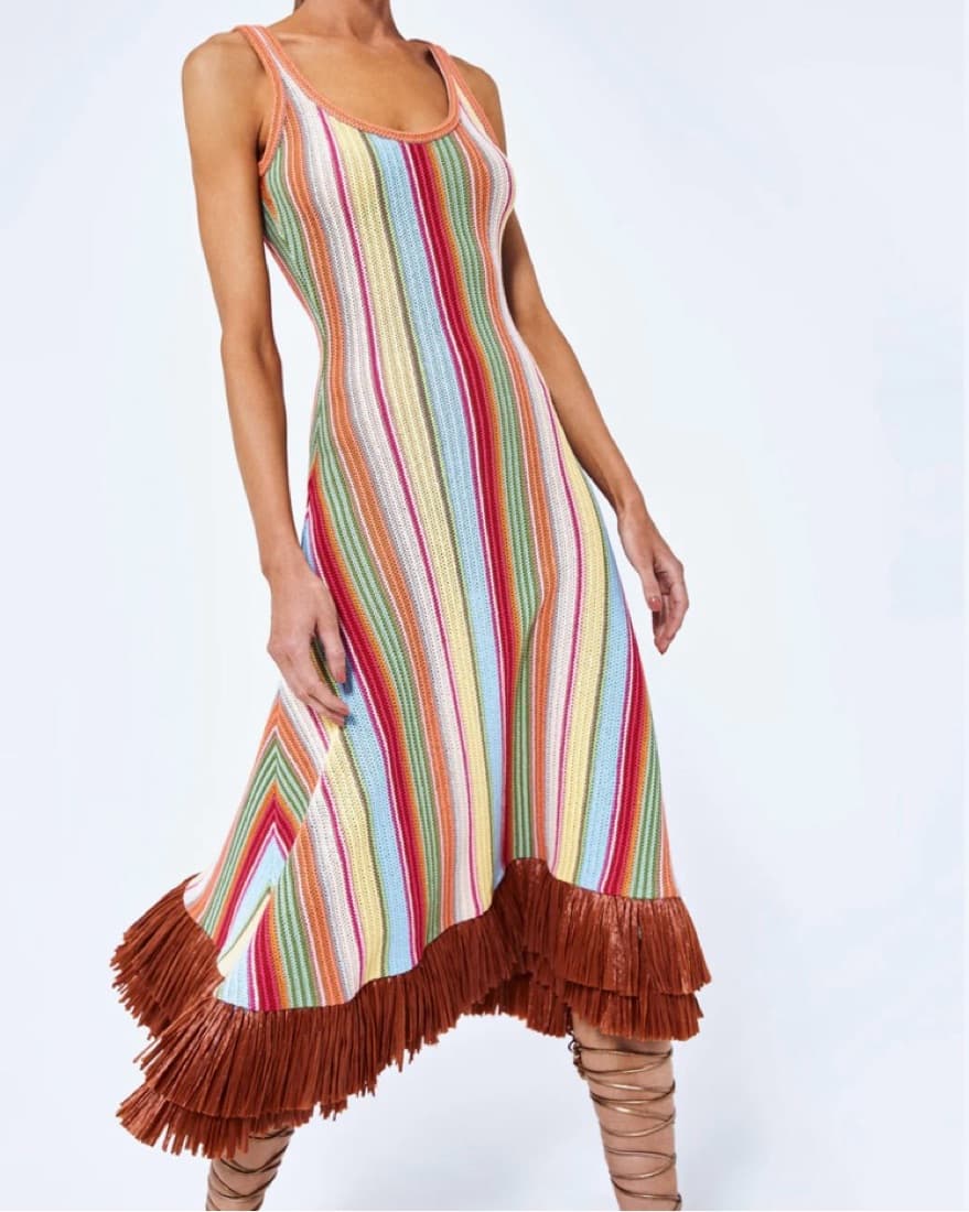 Alexis Knitted Dress - Image 2