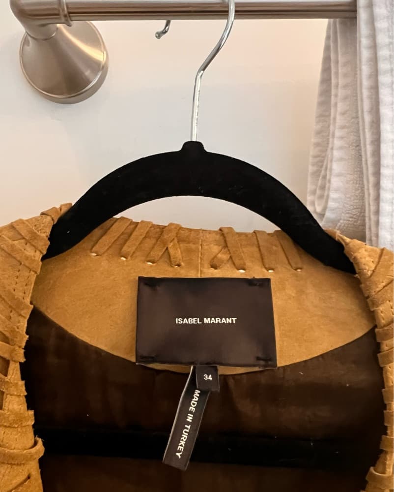 Isabel Marant Suede Fringe Coat  - Image 4