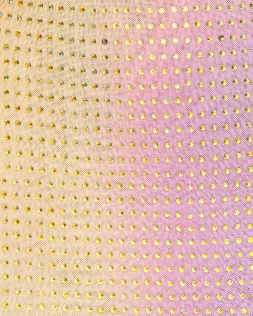 Self Portrait Ombre Crystal Dress - Image 6