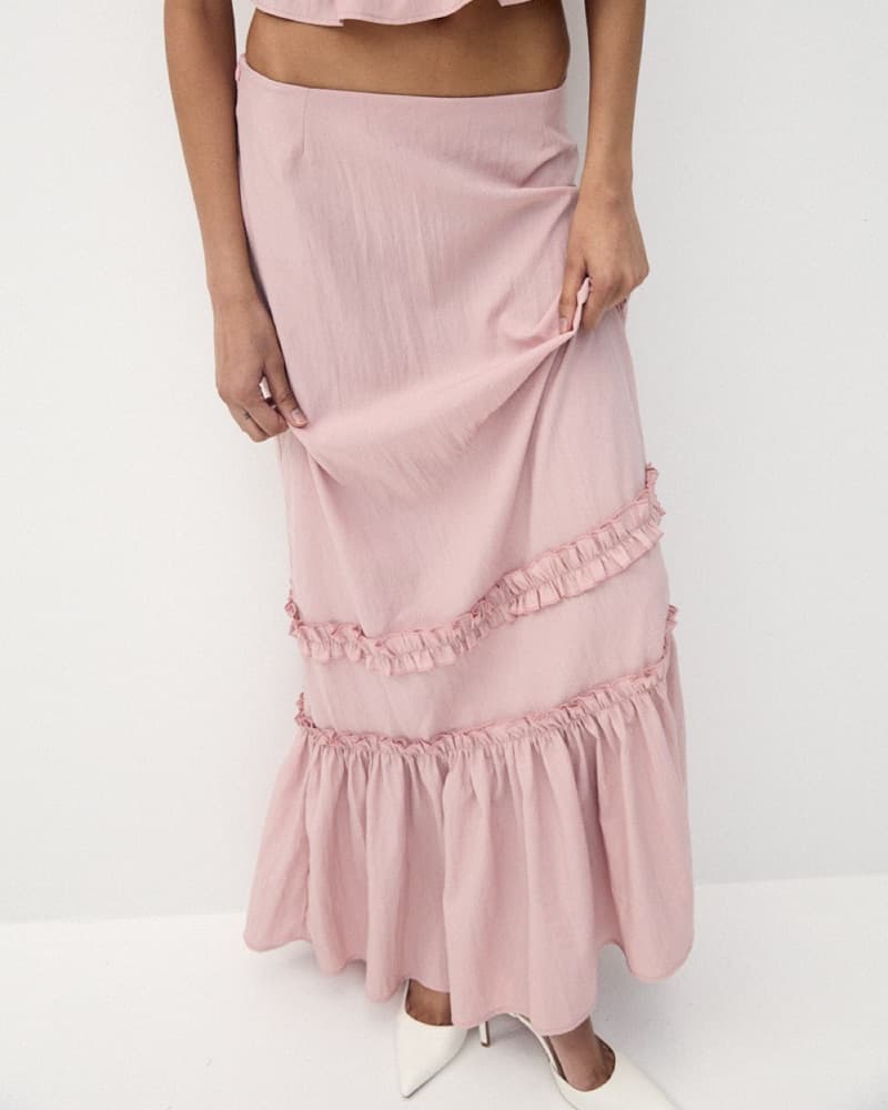 At First Sight Jane Jaz Skirt Set - Pink - Image 2