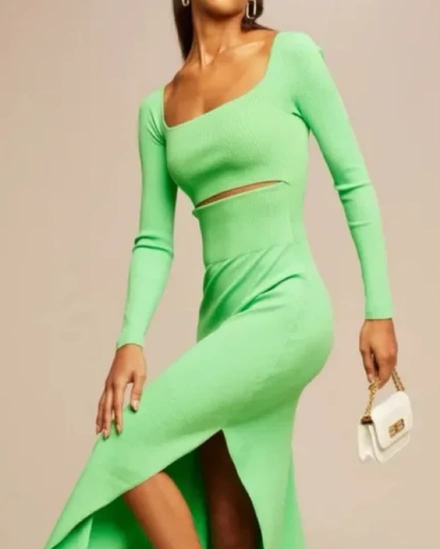 ALC Flattering Clara Midi Dress - Image 3