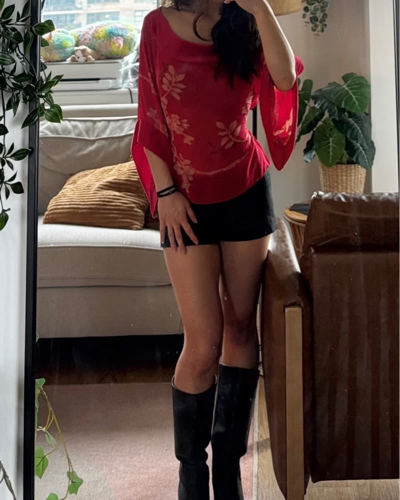 Vintage Embellished Kimono Top - Image 2