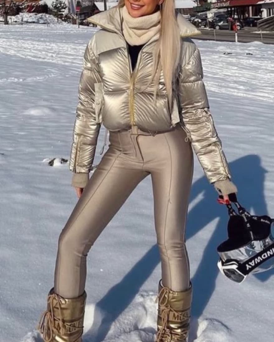 My Sunday Ski Champagne Gold Set  - Image 5
