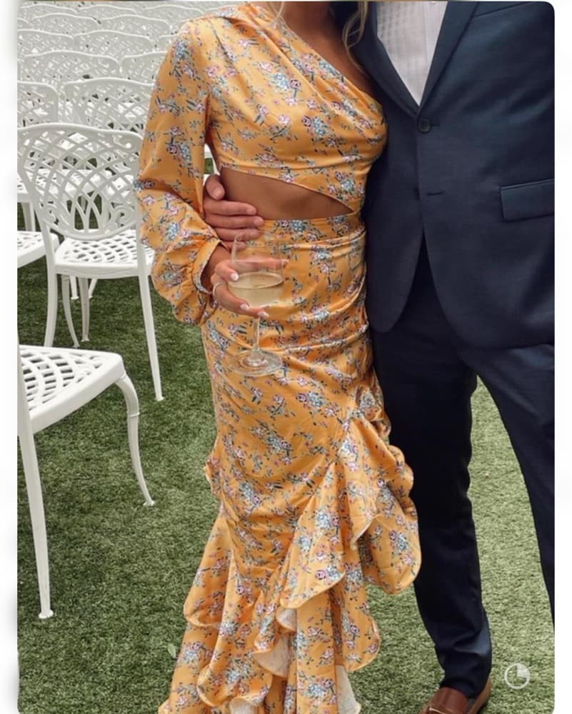 Radiant Floral Maxi Dress - Image 3