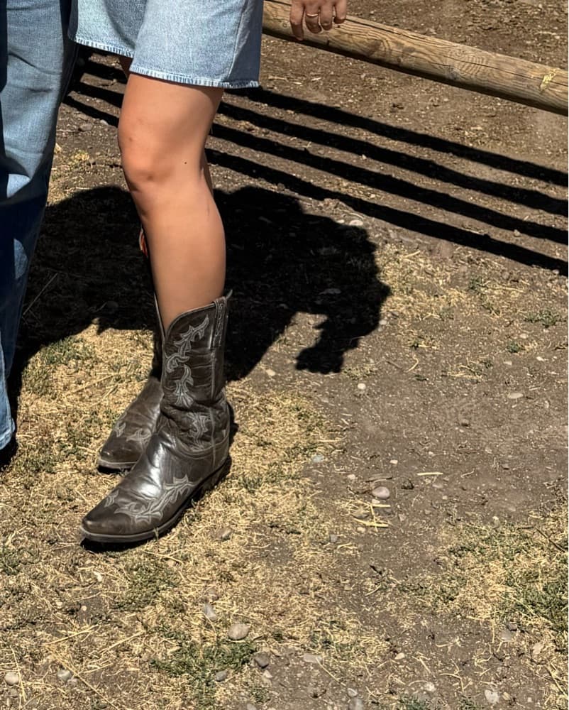 Vintage Lucchese Cowboy Boots - Image 1