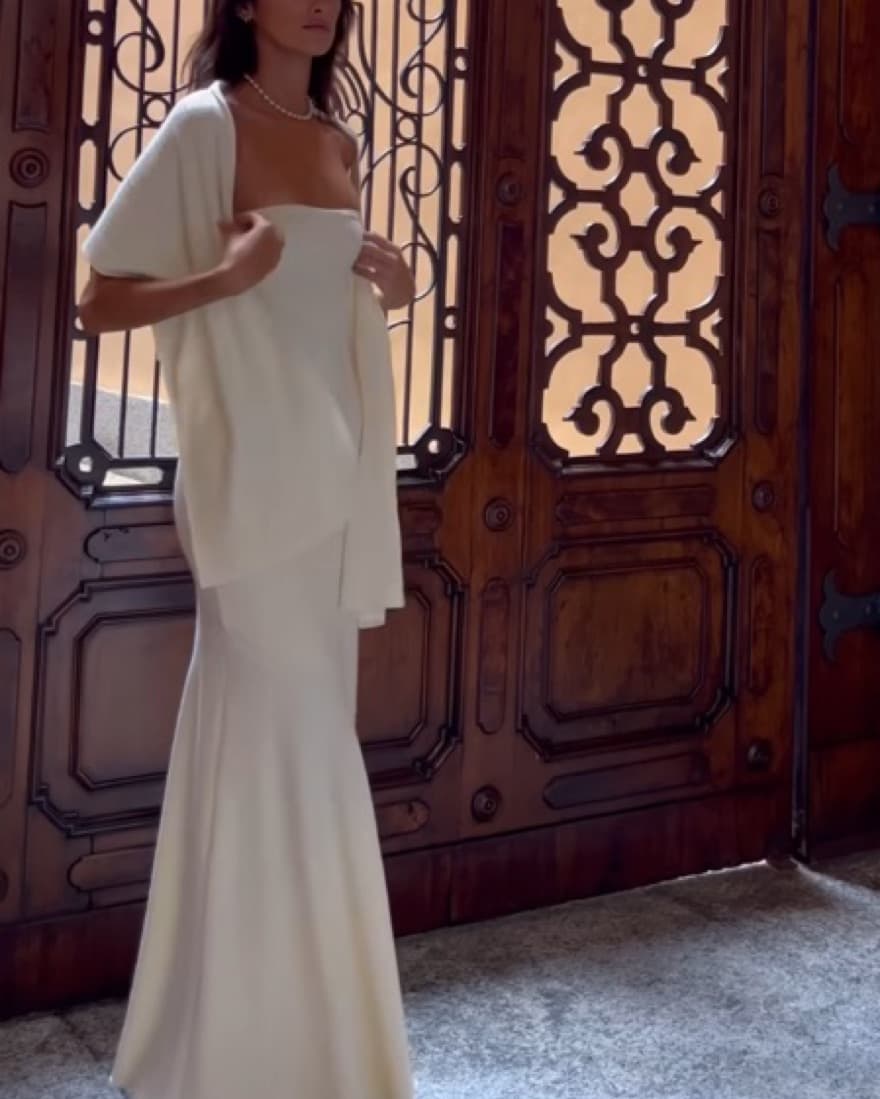 Arcina Ori Juliana Dress Ivory - Image 3