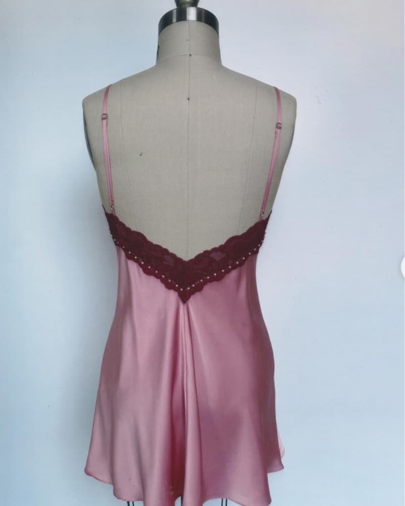 Guizio Satin Slip Dress - Image 2