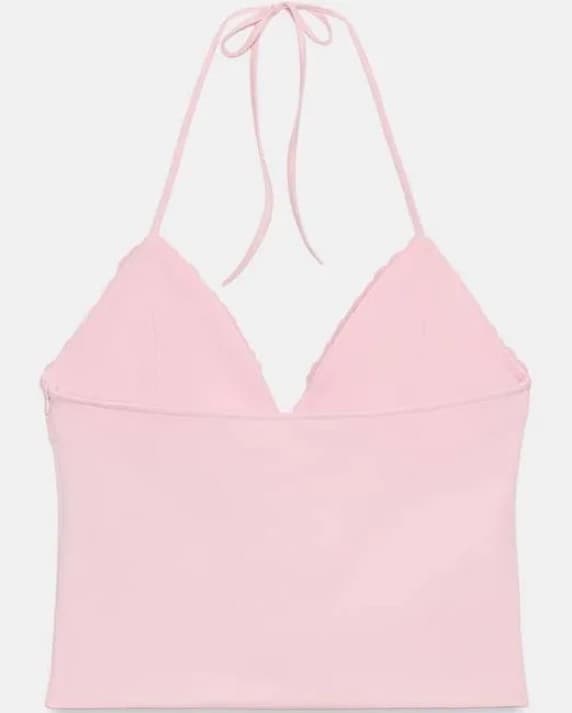 Zara Sequin Halter Top - Image 3