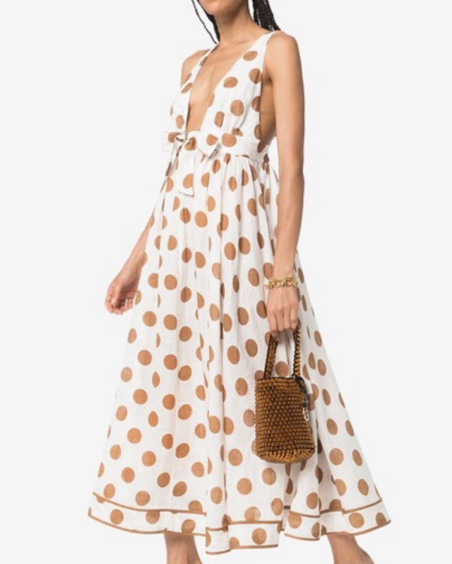 Polka Dot Zimmerman Dress - Image 1