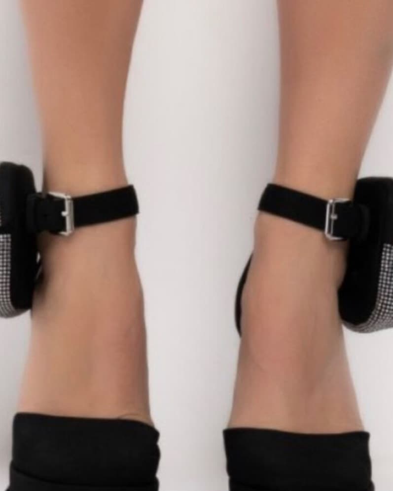 Diamonds On My Feet Chunky Pump   - Image 5