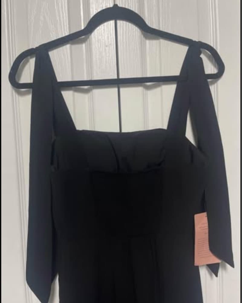 BHLDN Tie Bridesmaid Dress - Image 4