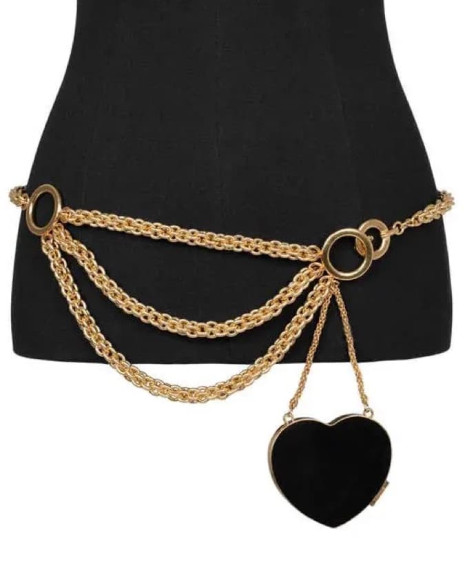 Chic Gold Chain Waist Cincher - Image 2