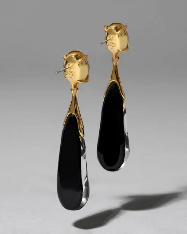 Alexis Bittar Teardrop Crystal Earrings - Image 3