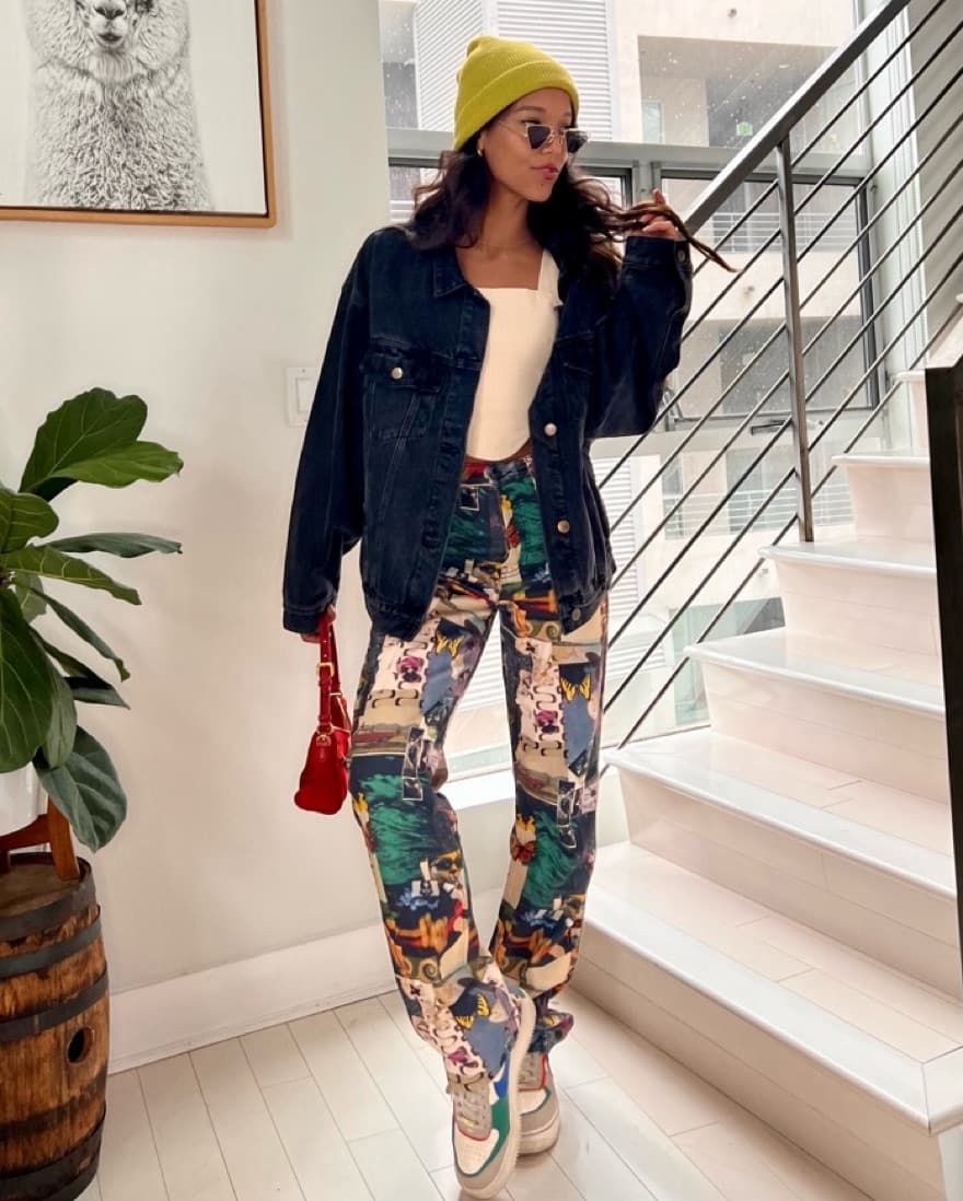 Reformation Printed Pants  - Image 2