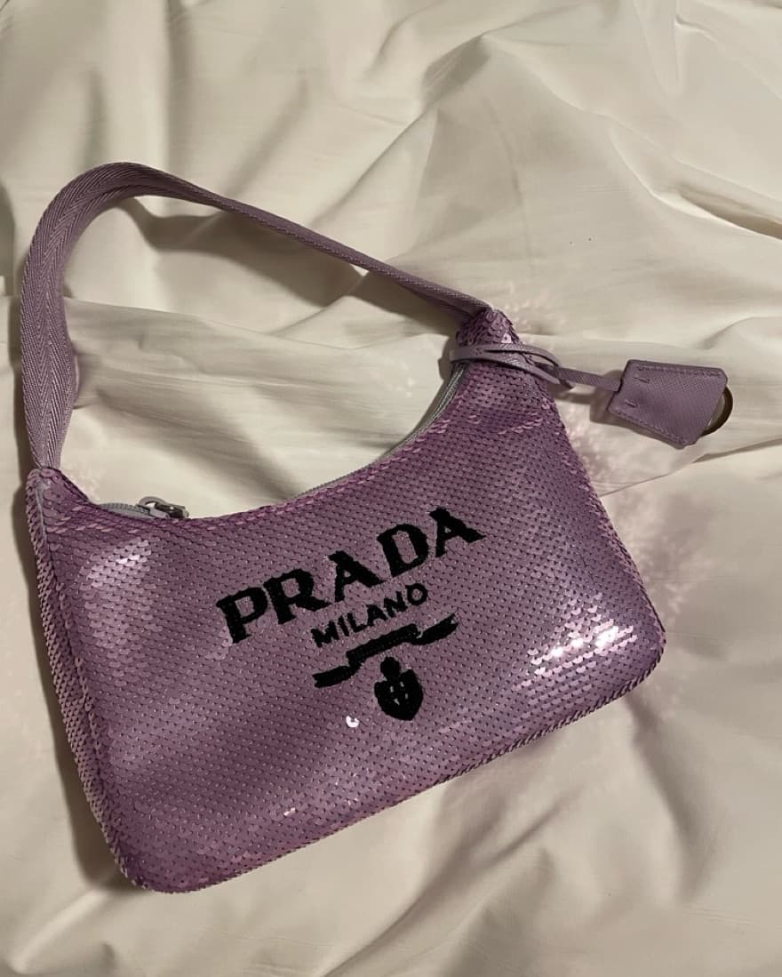 Prada Sequin Purse - Image 4