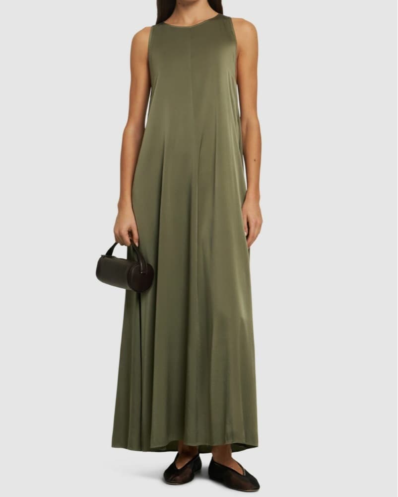 Forte Forte Olive Green Maxi Dress - Image 1