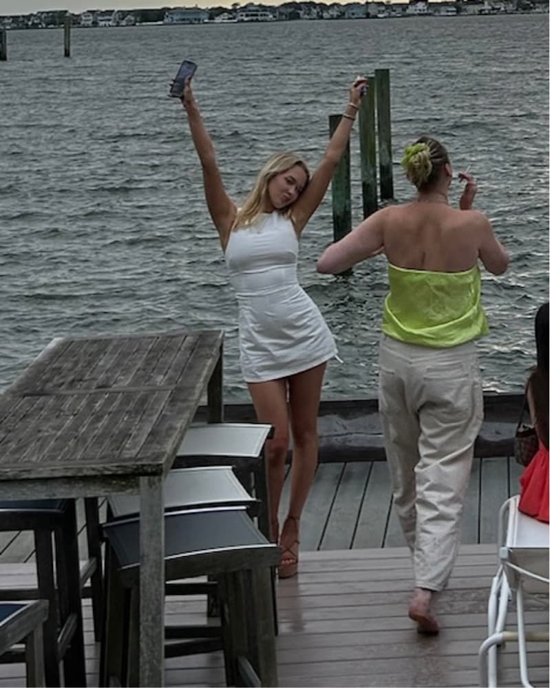 White Linen Dress - Image 2