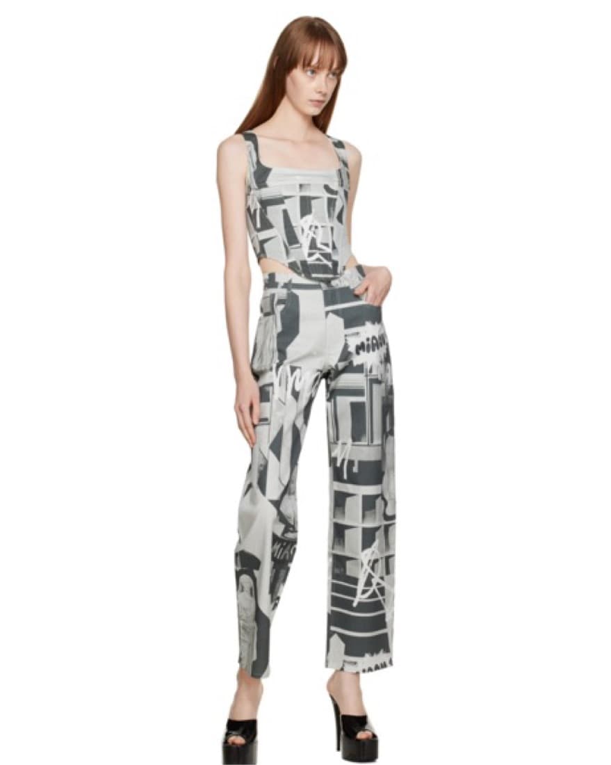 Miaou Gray Fargo Trousers - Image 4