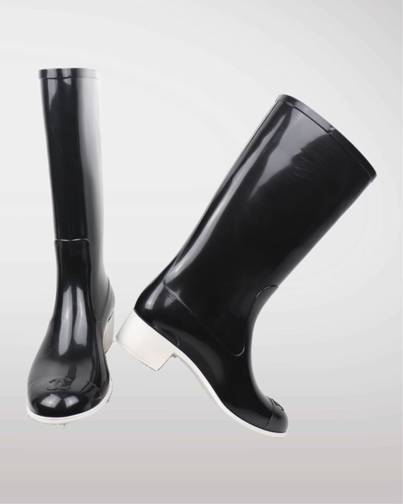 Chanel 'CC' Rain Boots | EU36 - Image 2