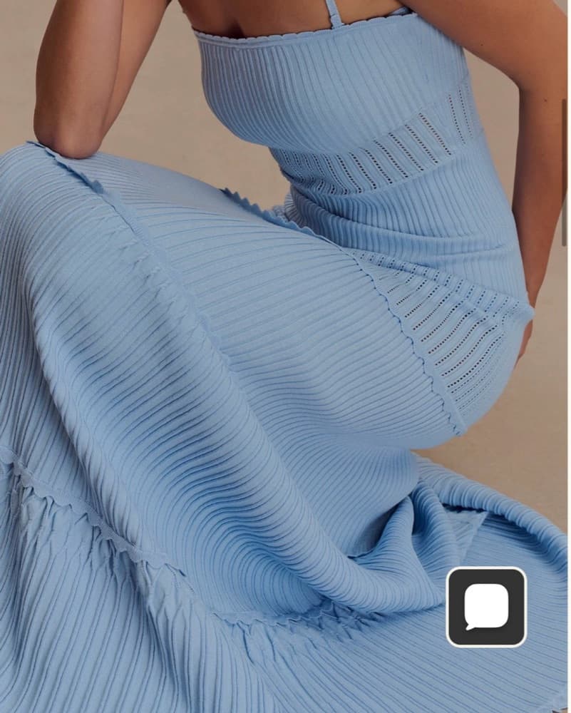 Meshki Finley Pointelle Knit Maxi Dress - Image 6