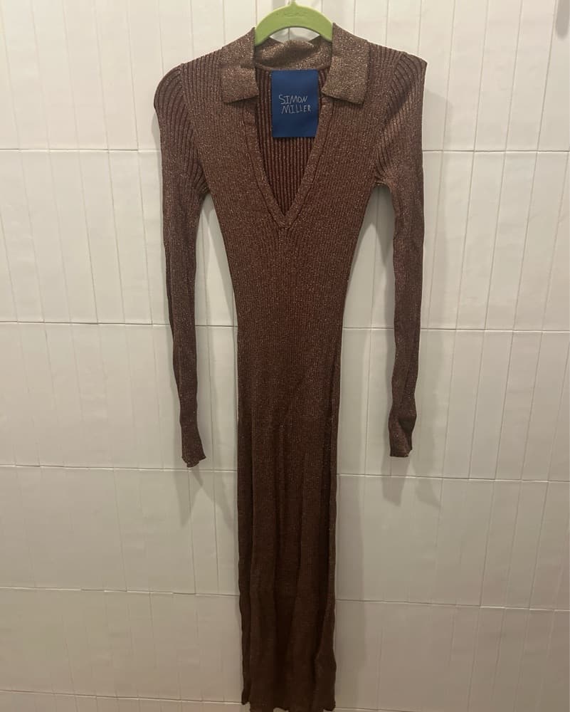 Simon Miller Long Sleeve Dress - Image 3