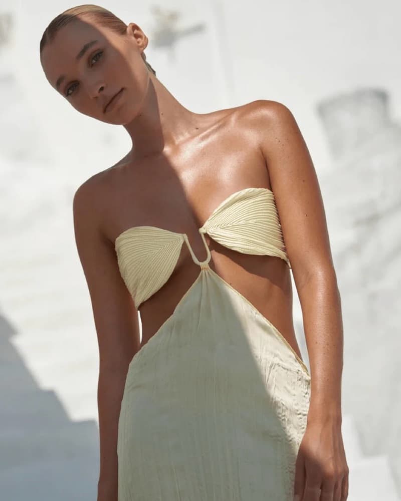 Baobab Viola Dress -  Butter Yellow - Image 2