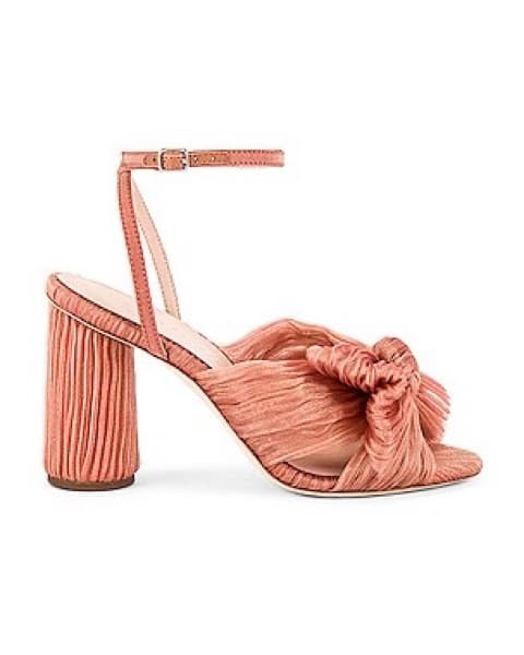 Pink Loeffler Randall Bow Heel - Image 1