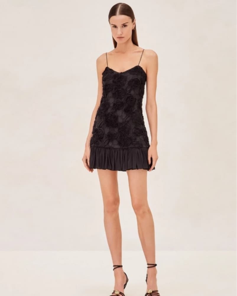 Alexis Black Blanc Dress - Image 3