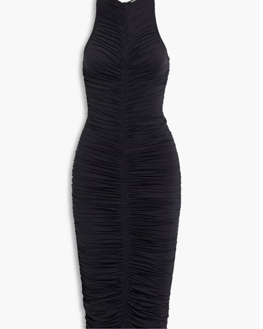 ALC Rouched Jersey midi dress  - Image 2