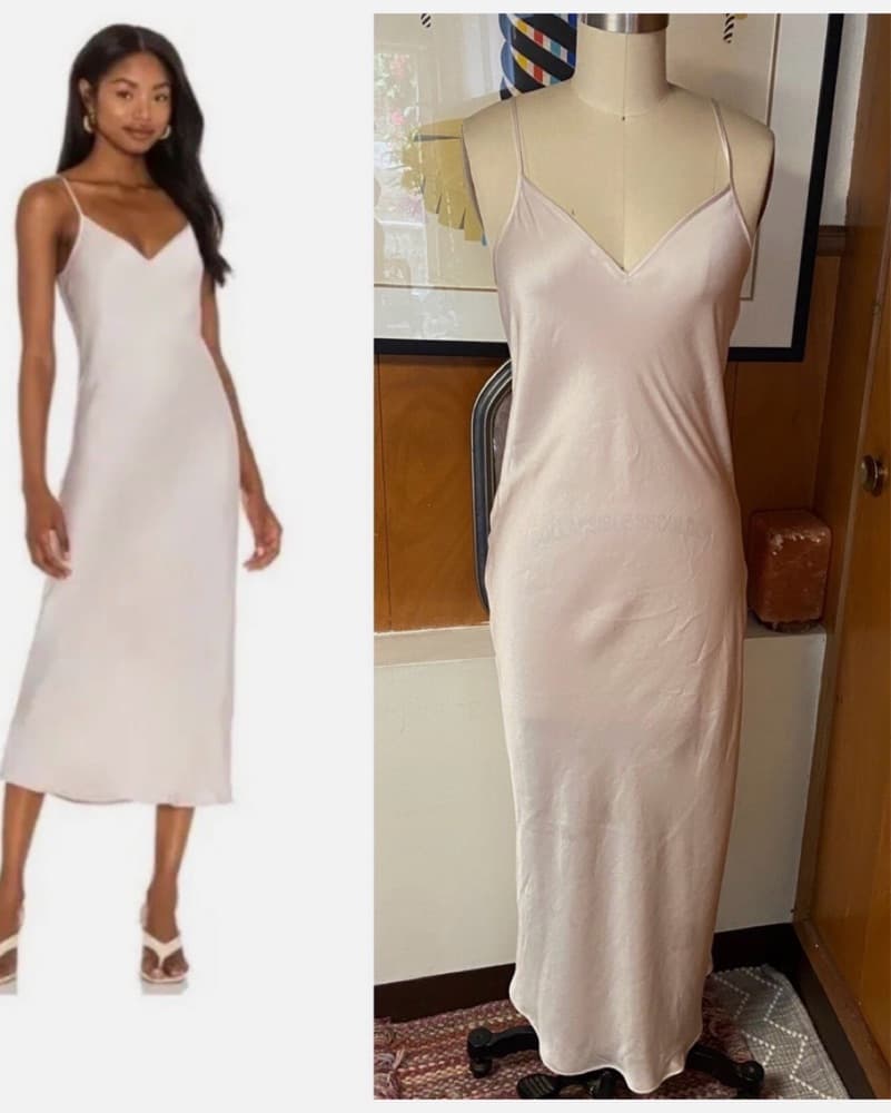 ALL SAINTS pearl slip midi dress  - Image 1