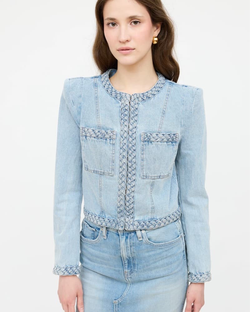 Veronica Beard Arrowe Braided Jacket - Image 1