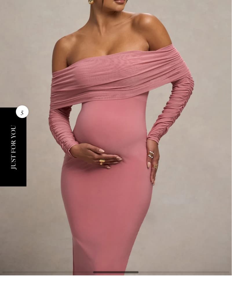 PATIENTLY WAITING BLUSH PINK MATERNITY - Image 4