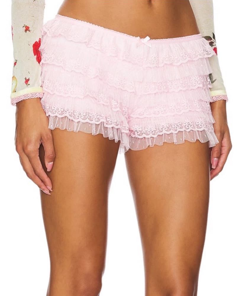 Romatic lace & ruffle set  - Image 3