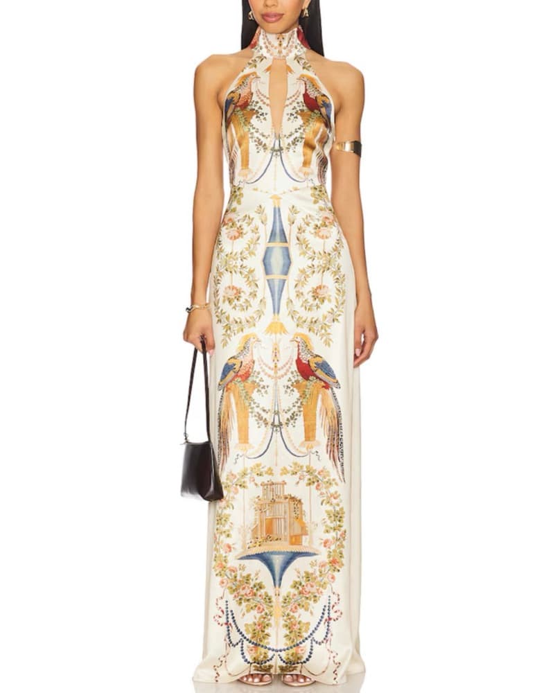 Celeste Dress In Birdsong - Image 1