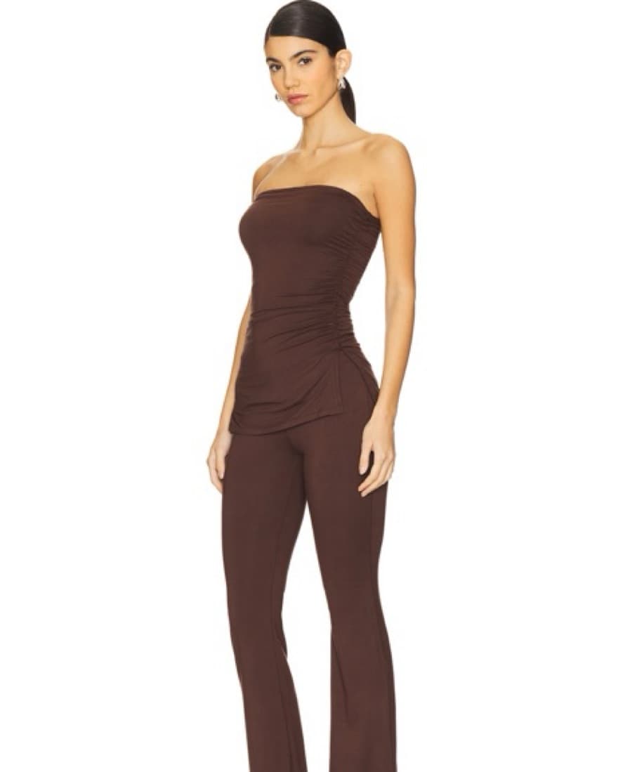 Annalise Pant Set- Chocolate - Image 2