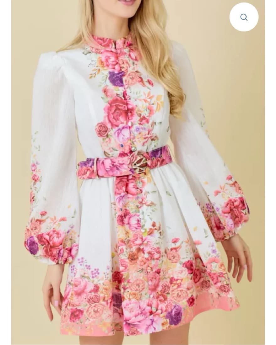 English Rise Floral Dress - Image 1