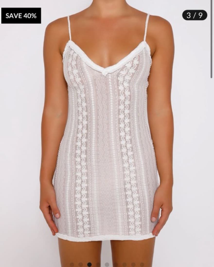 Tigermist White Dress - Image 1