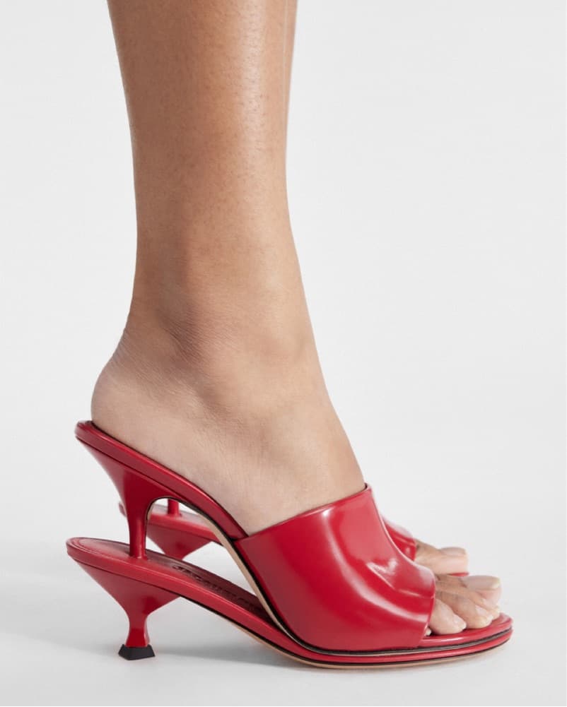 Black Jacquemus Double Mule Heels by Jacquemus | Pickle